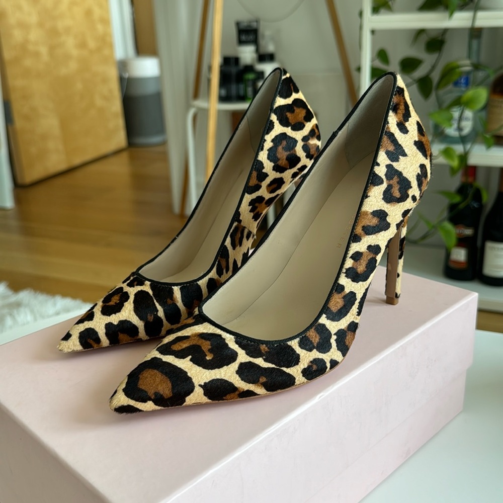 Sophia Webster Leopard Pumps Heels size 37.5